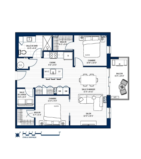 Plan Appartement 509