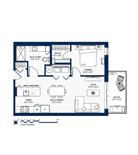 Plan Appartement 610