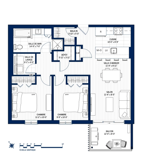 Plan Appartement 605