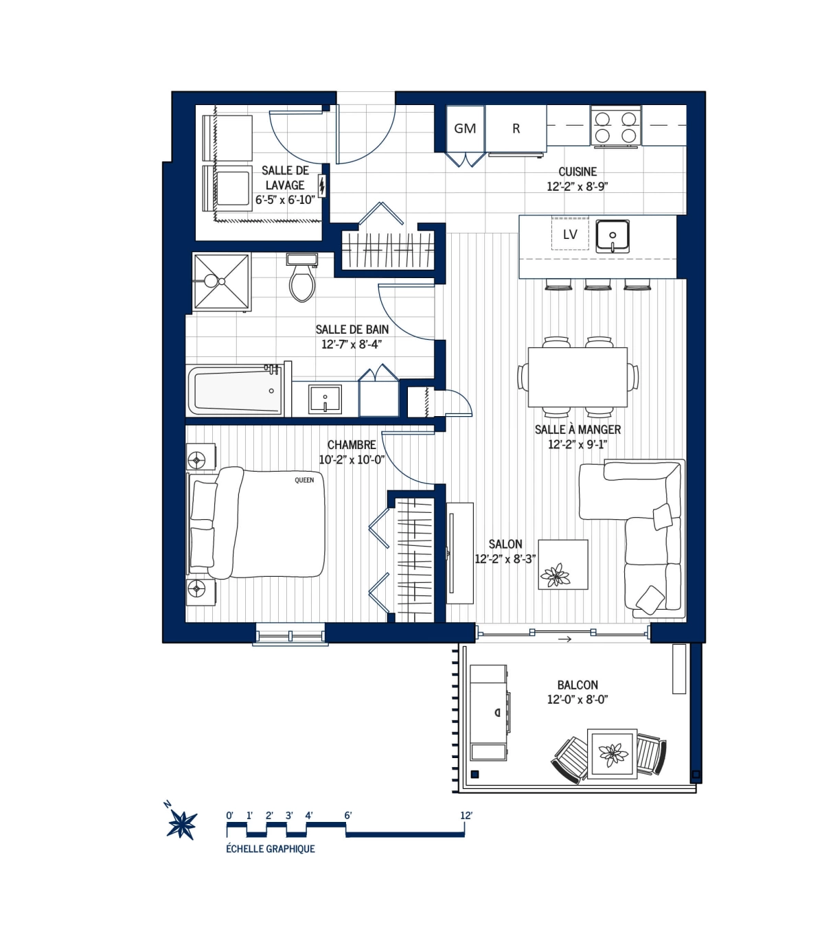 Plan Appartement 212