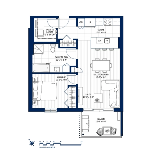 Plan Appartement 608