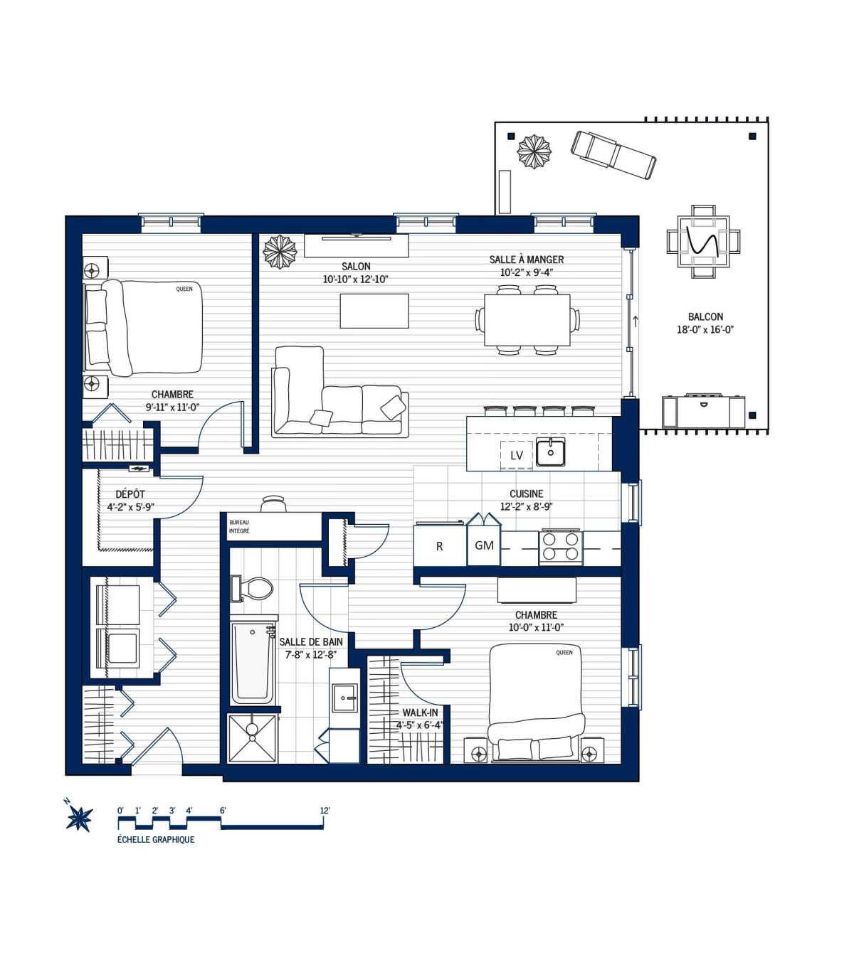 Plan Appartement 103