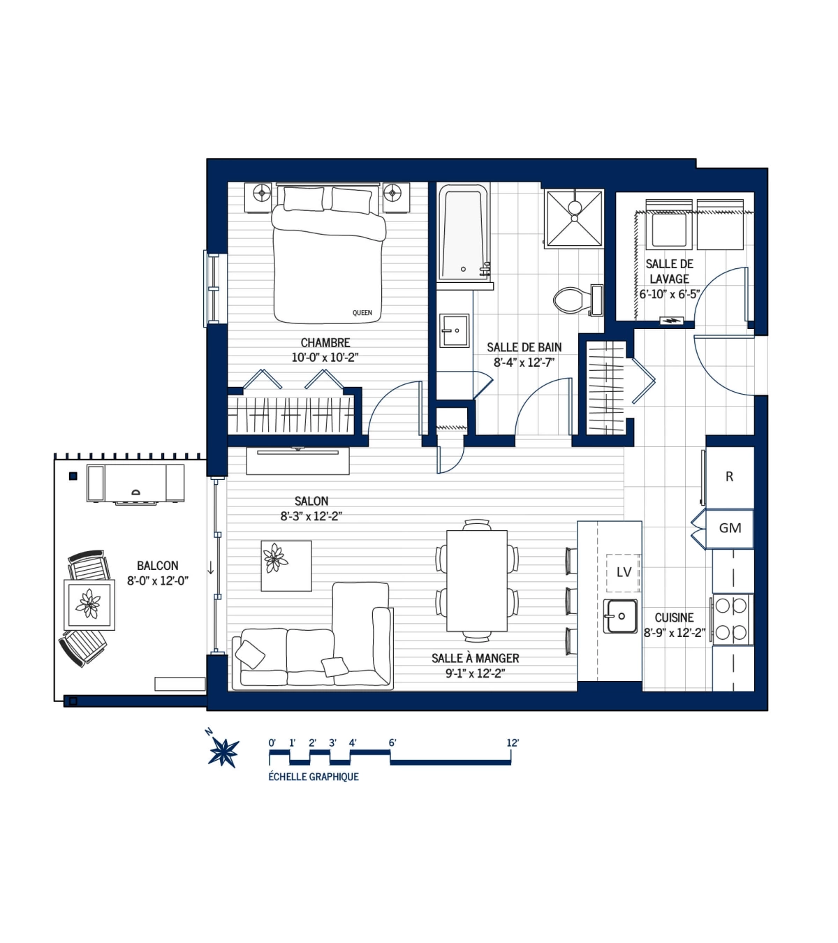 Plan Appartement 109