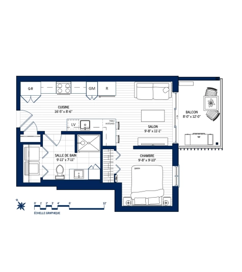 Plan Appartement 201