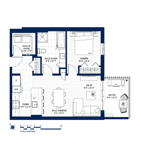 Plan Appartement 202