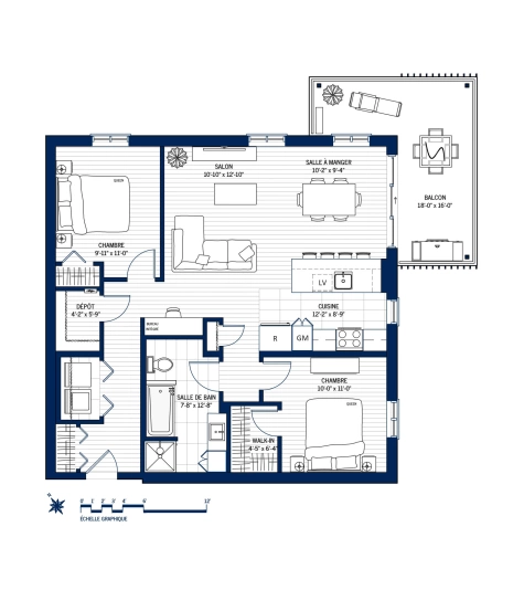 Plan Appartement 502