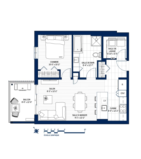 Plan Appartement 607