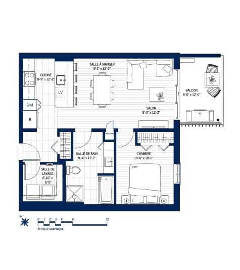 Plan Appartement 608