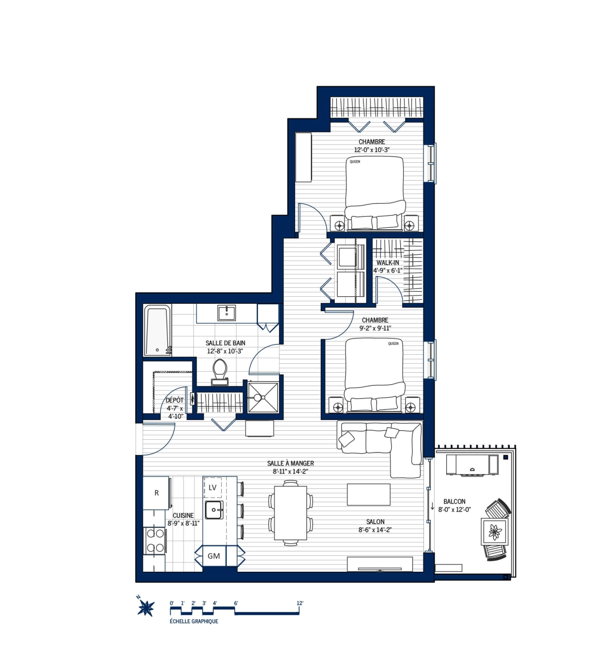Plan Appartement 213