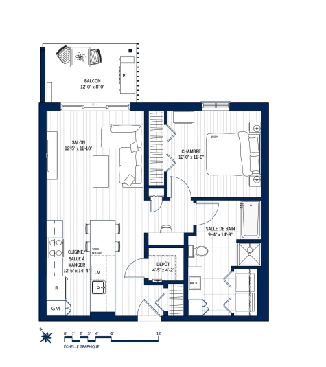 Plan Appartement 105
