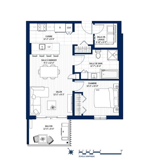 Plan Appartement 202