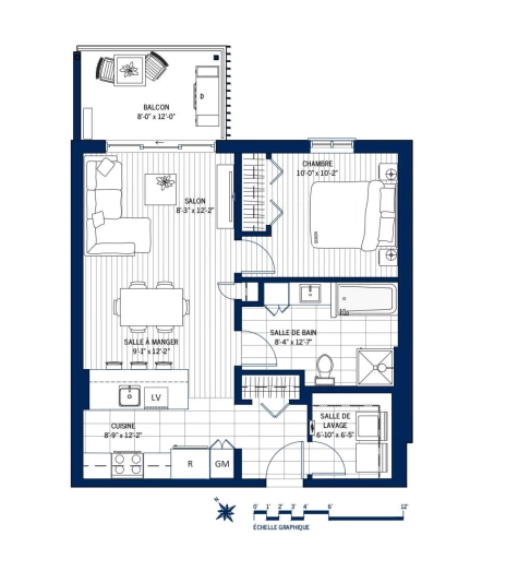 Plan Appartement 207
