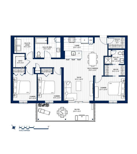 Plan Appartement 506