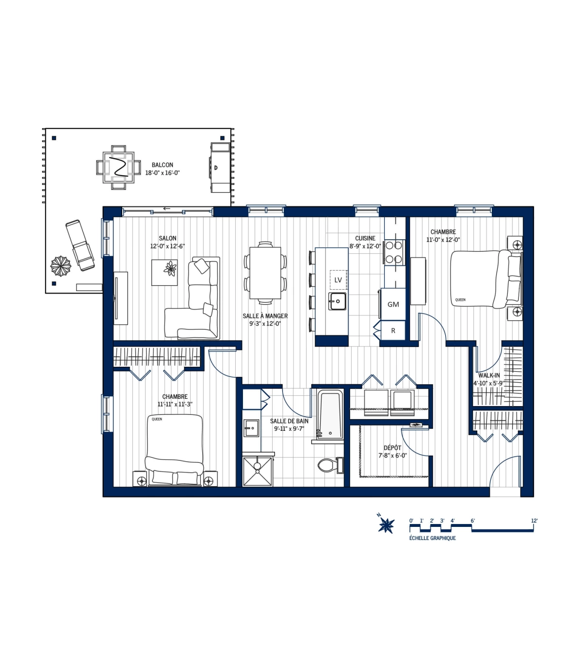 Plan Appartement 111