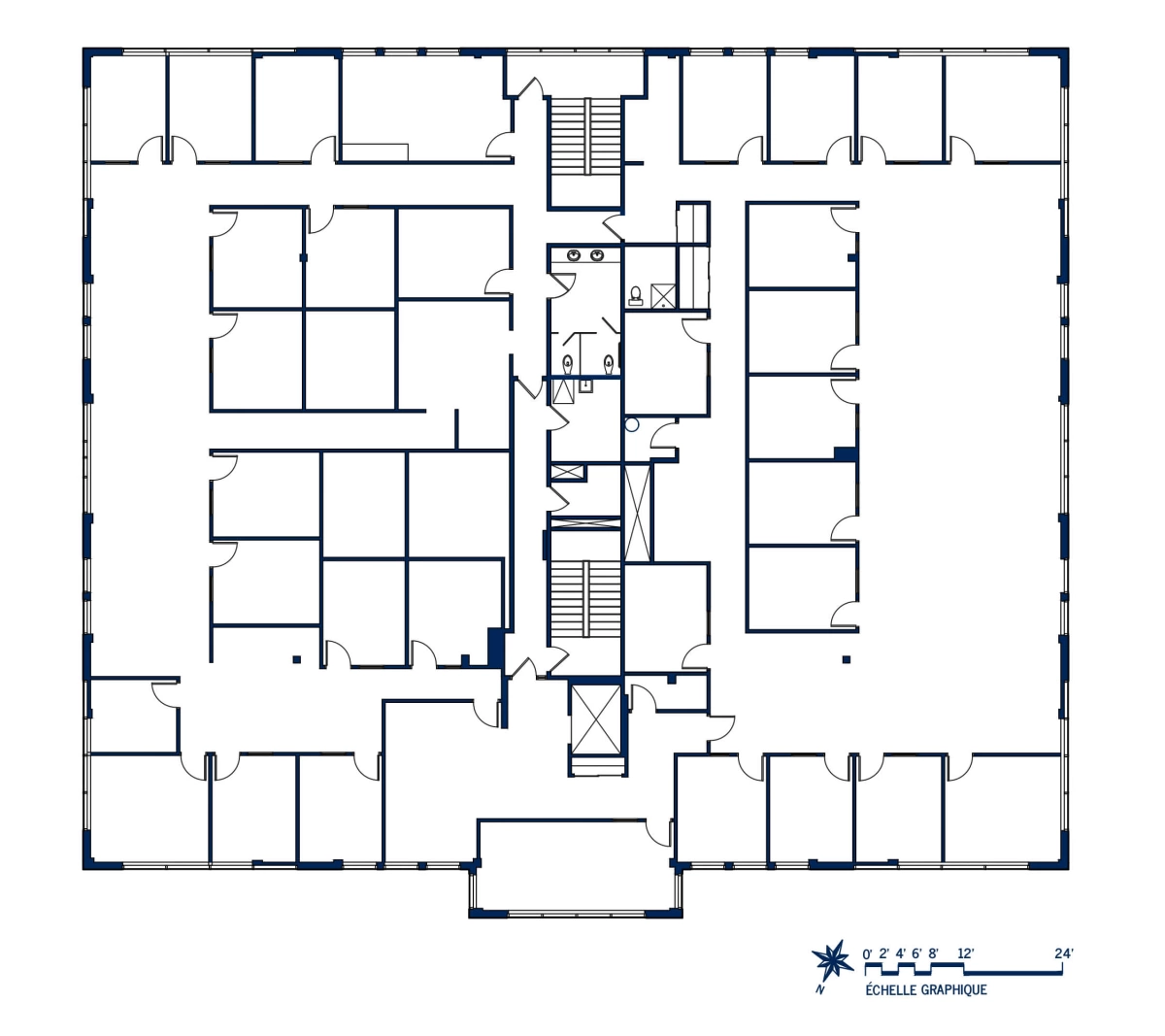 Plan Espace de bureaux 4A