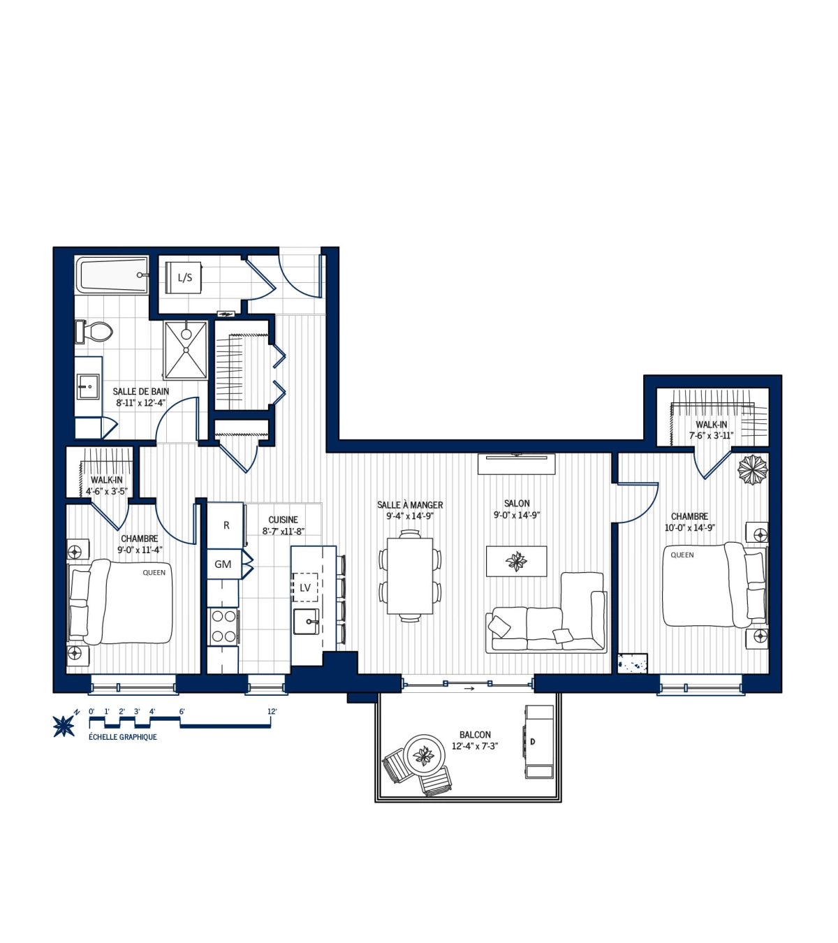 Plan Appartement 202