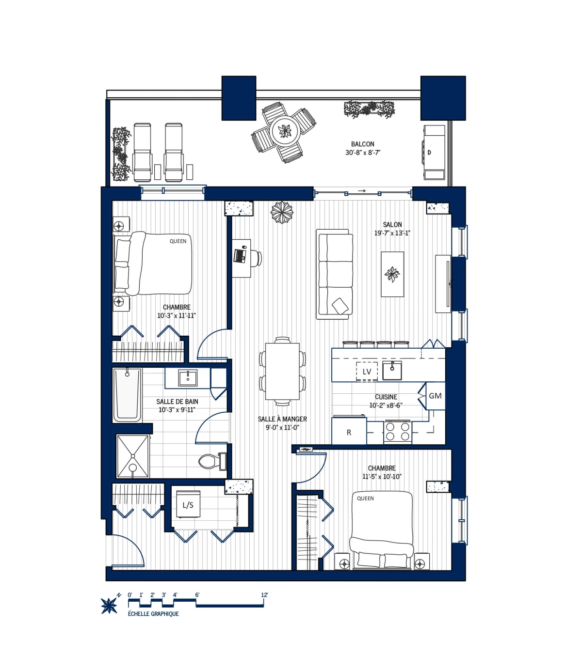 Plan Appartement 204