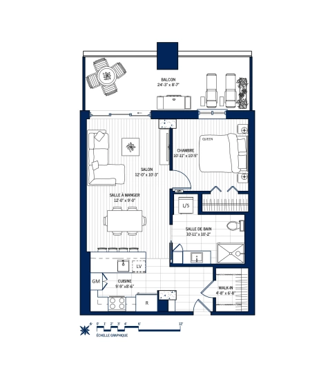 Plan Appartement 205