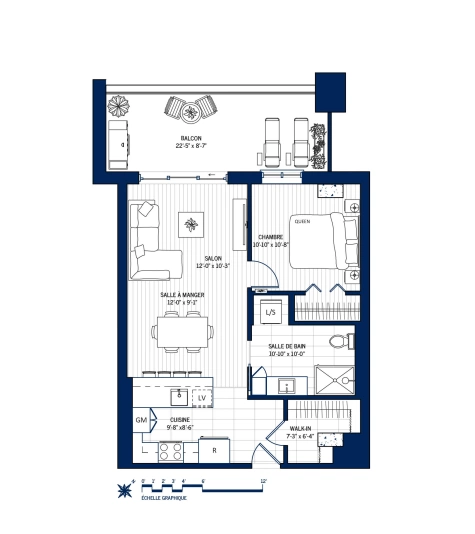 Plan Appartement 207