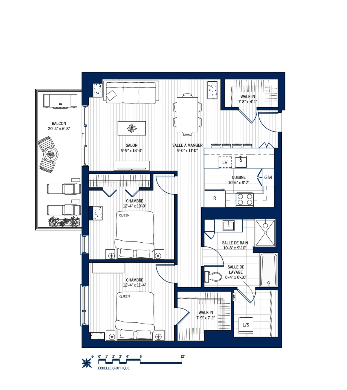 Plan Appartement 410