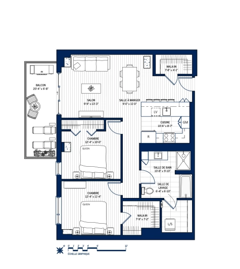 Plan Appartement 211