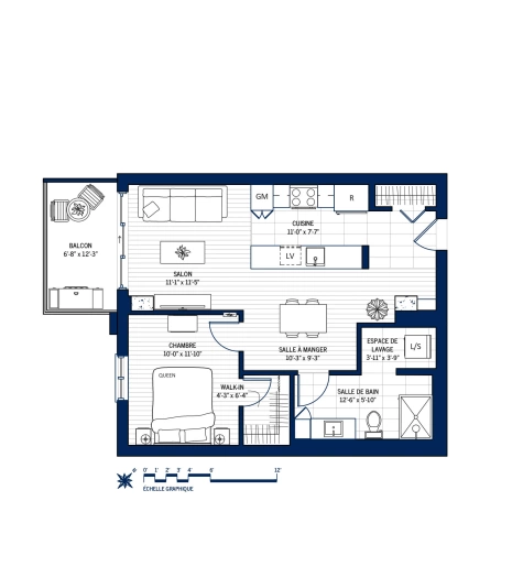 Plan Appartement 213