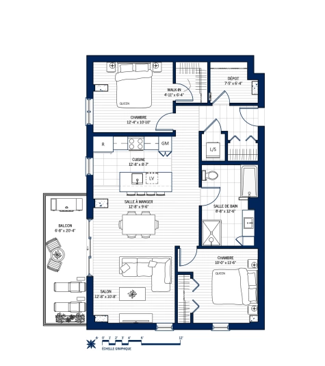 Plan Appartement 1013