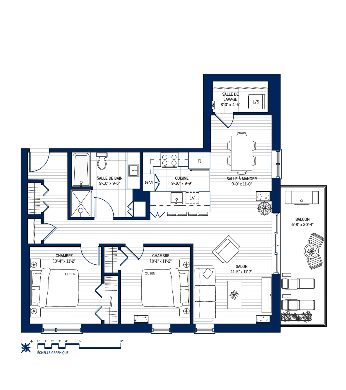 Plan Appartement 514