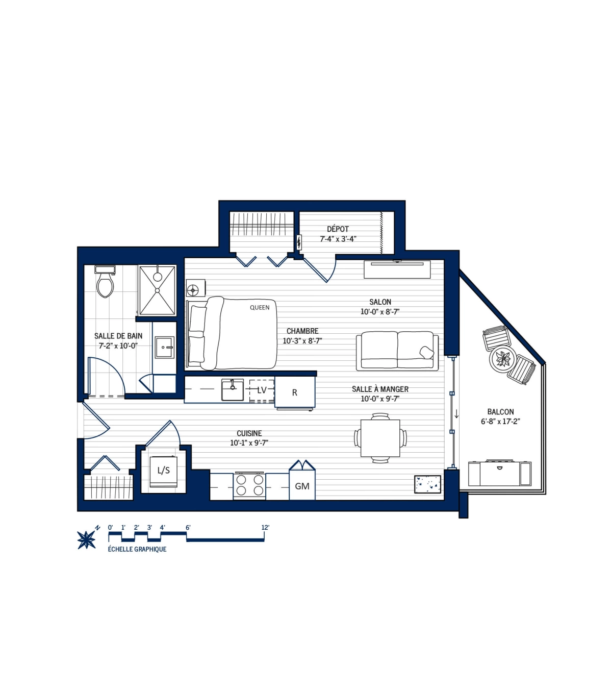 Plan Appartement 516