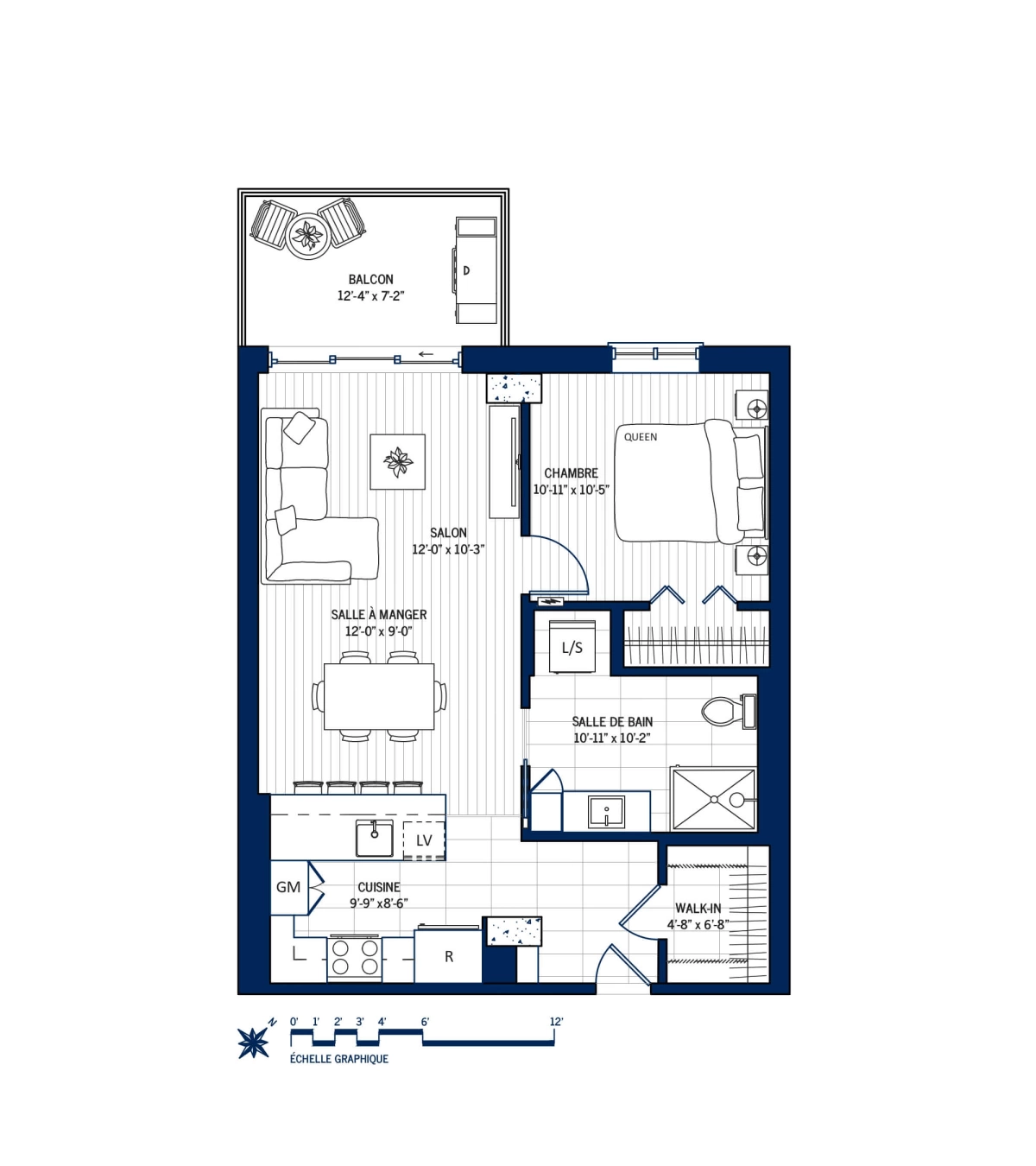 Plan Appartement 605