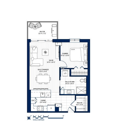 Plan Appartement 705