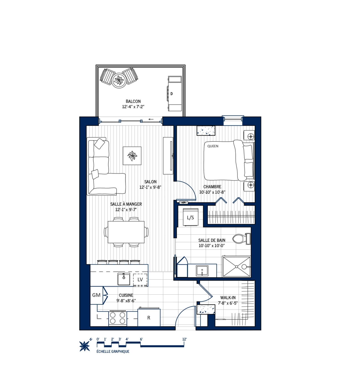 Plan Appartement 606