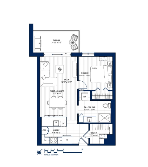 Plan Appartement 707