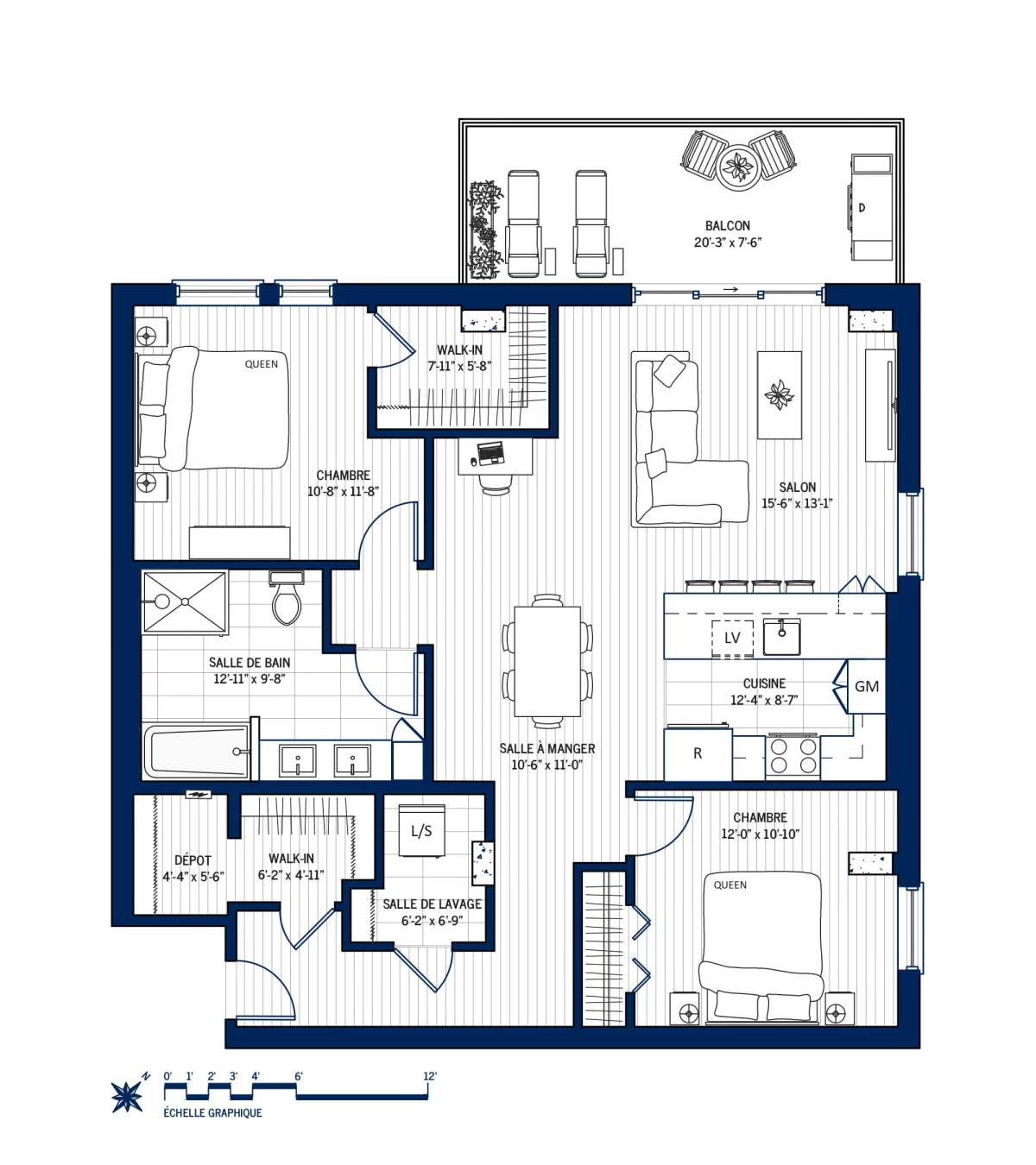 Plan Appartement 1103