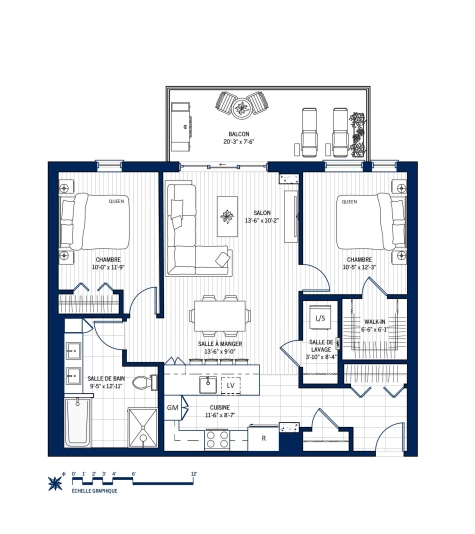 Plan Appartement 1105