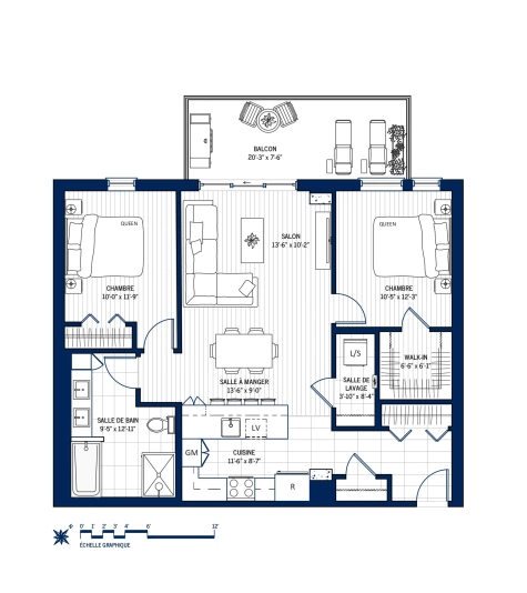 Plan Appartement 1205
