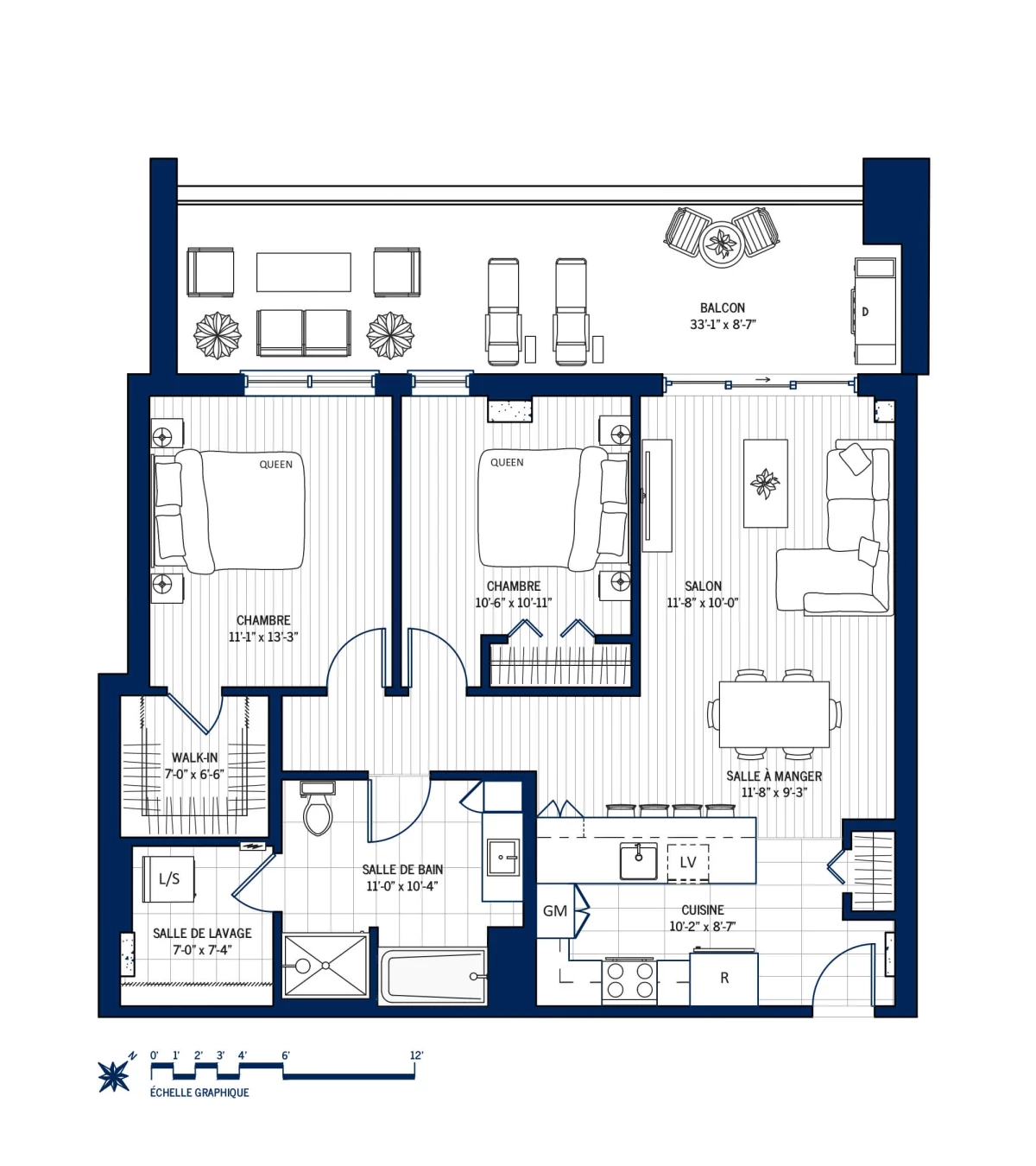 Plan Appartement 1206