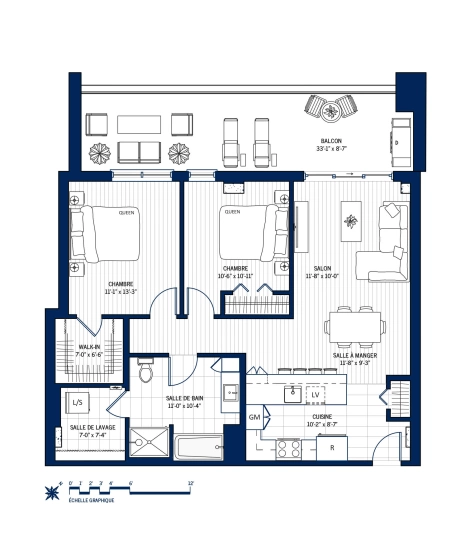 Plan Appartement 1106