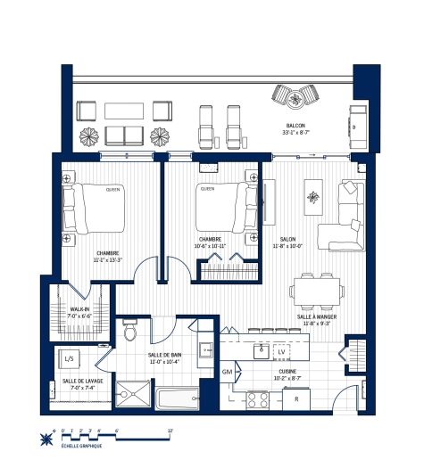 Plan Appartement 1206