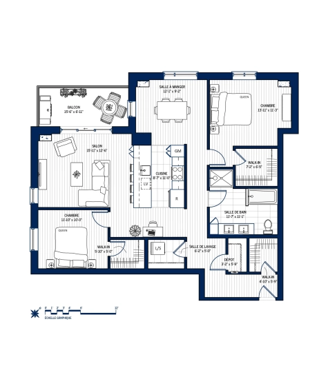 Plan Appartement 1207