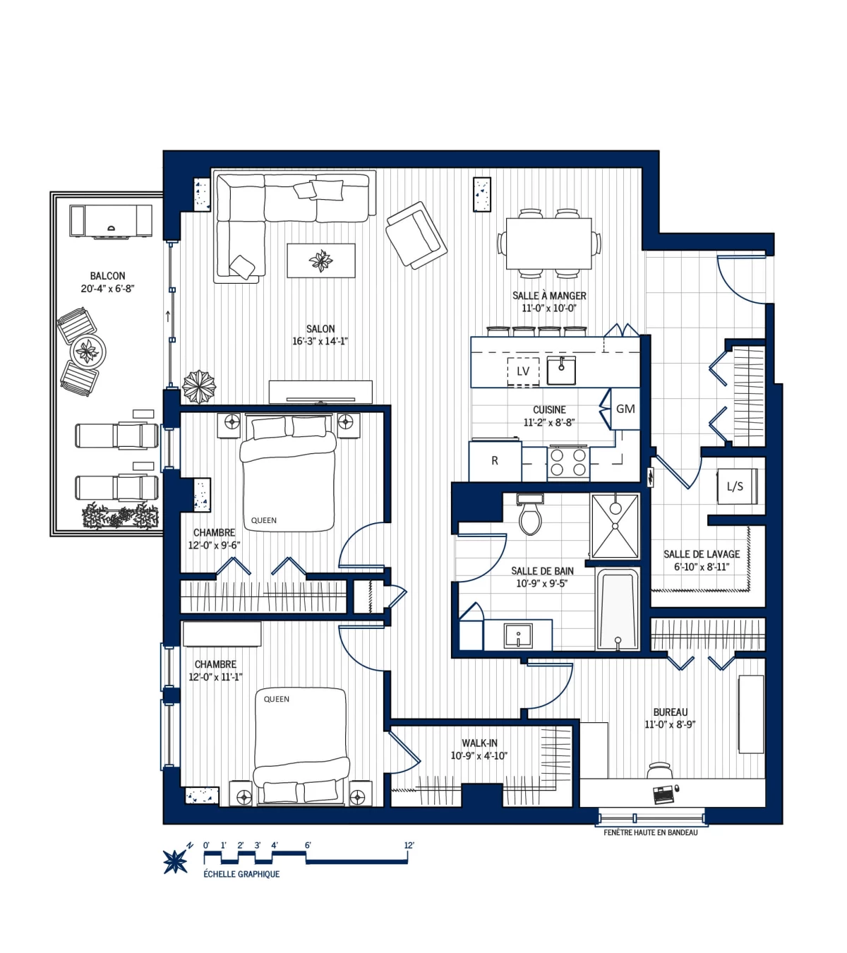 Plan Appartement 1108