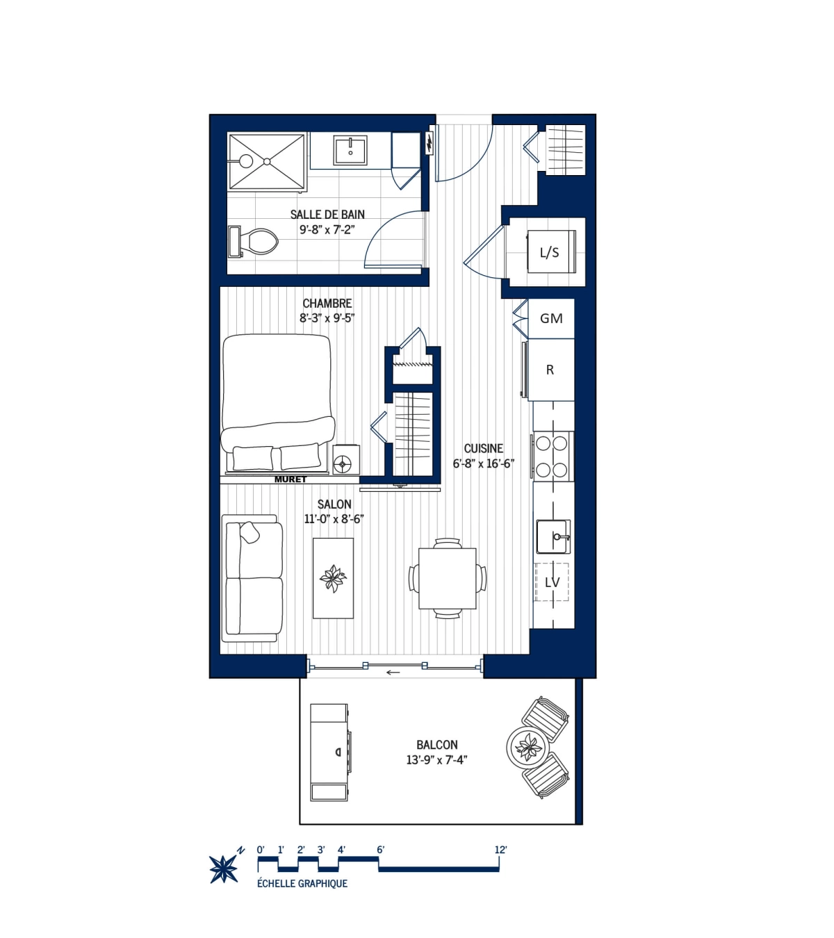 Plan Appartement 102