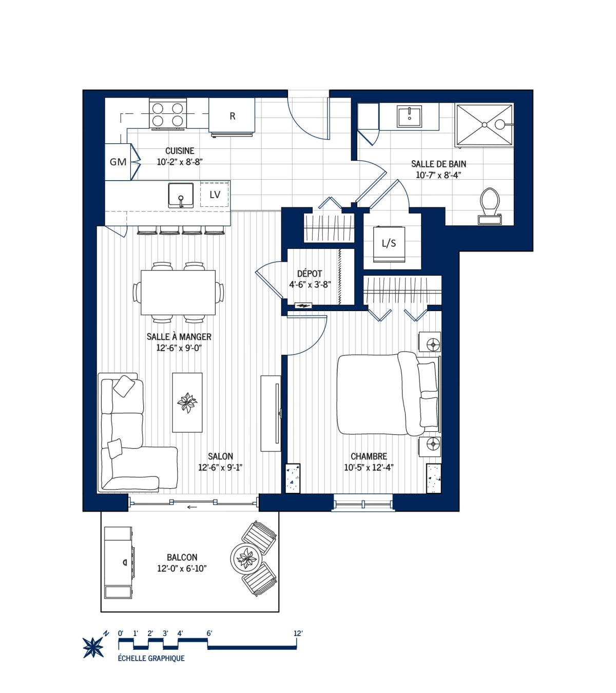 Plan Appartement 103