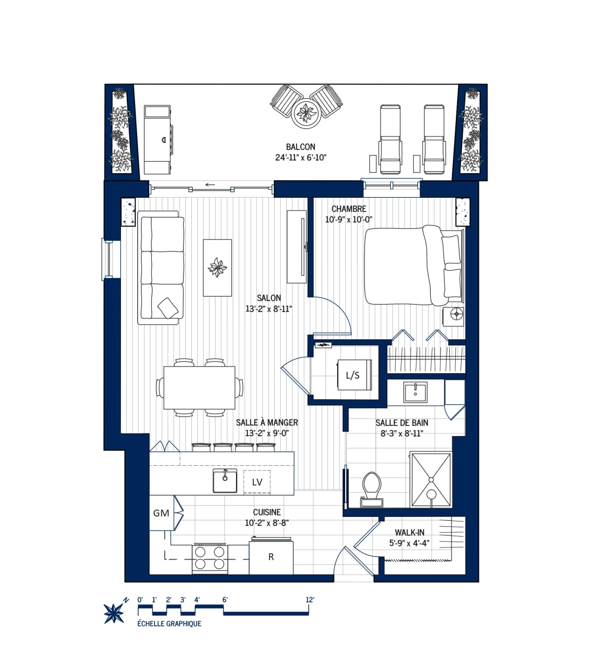 Plan Appartement 106