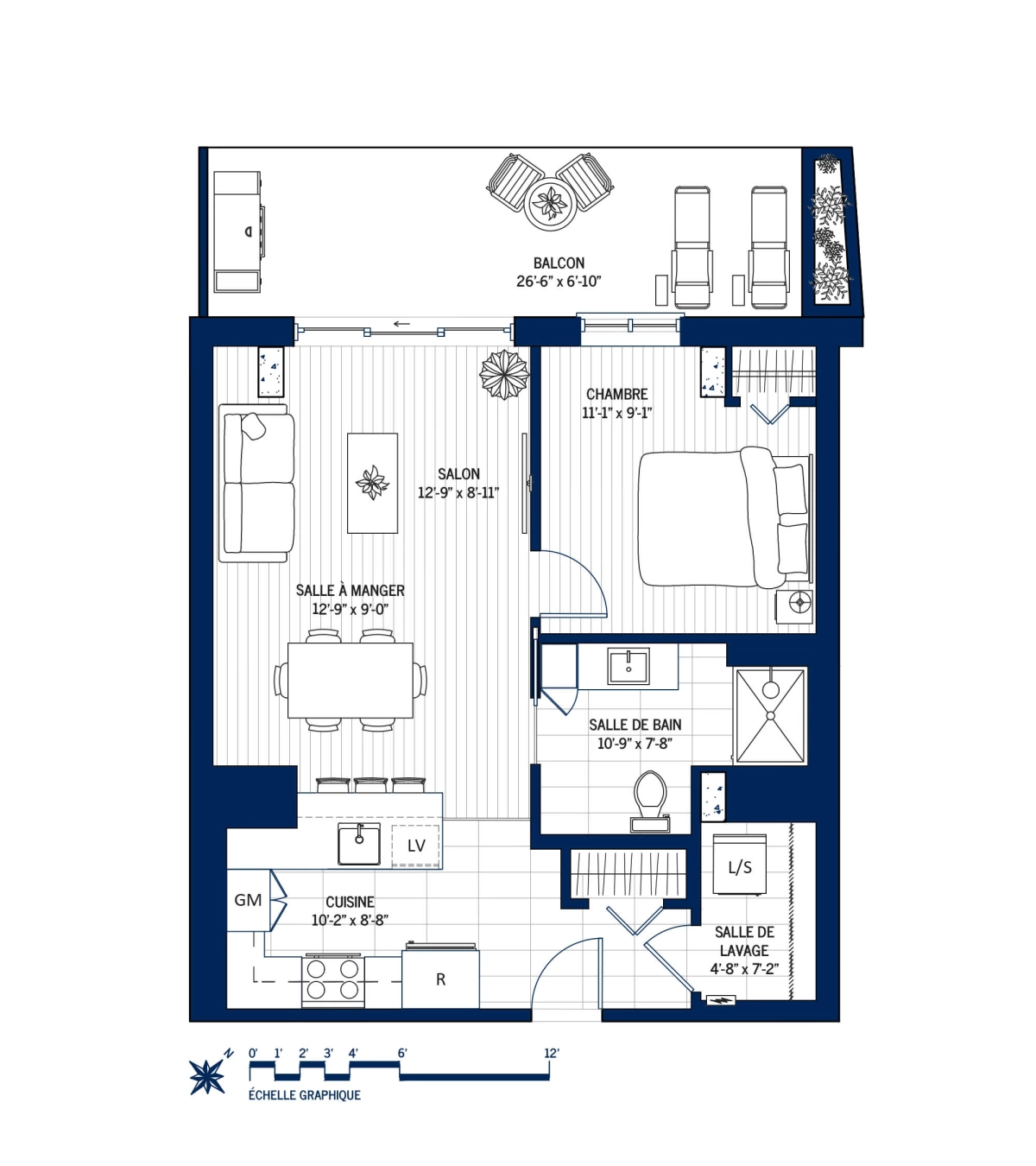 Plan Appartement 108