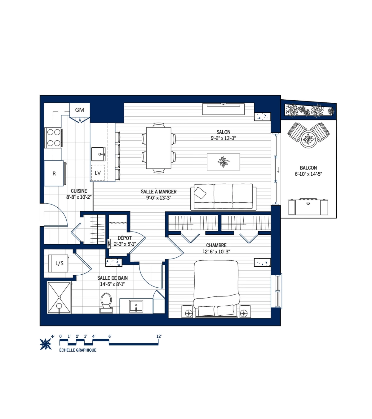 Plan Appartement 112