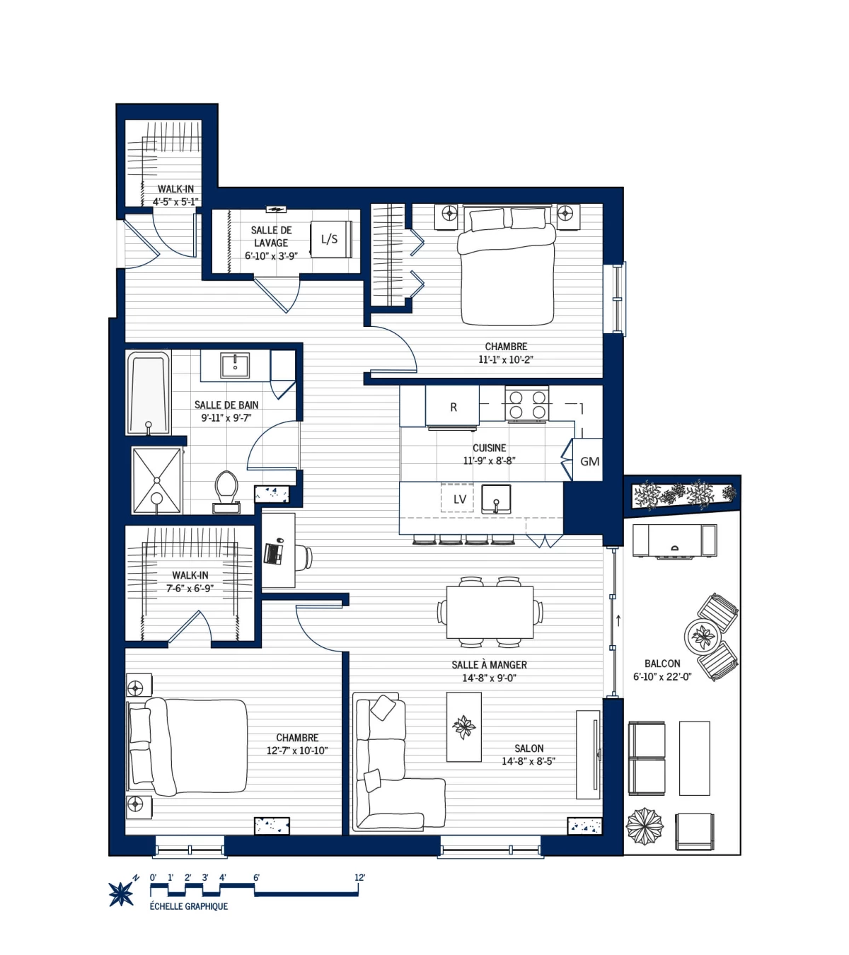 Plan Appartement 113