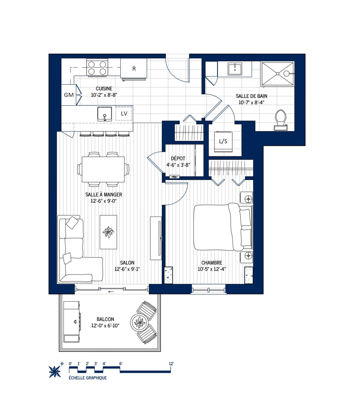 Plan Appartement 502