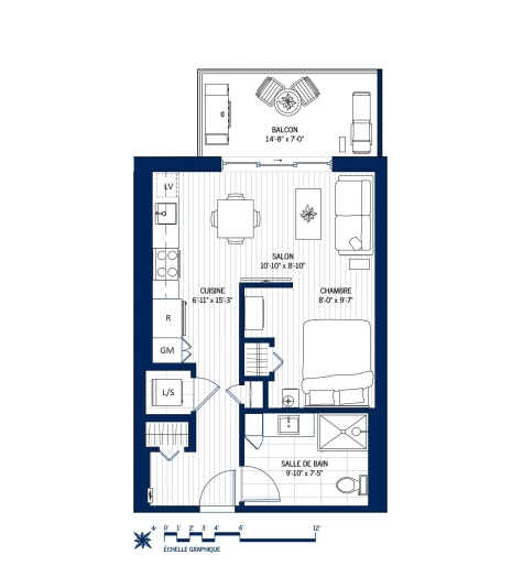 Plan Appartement 607