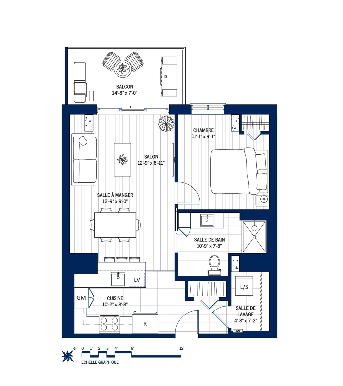 Plan Appartement 608